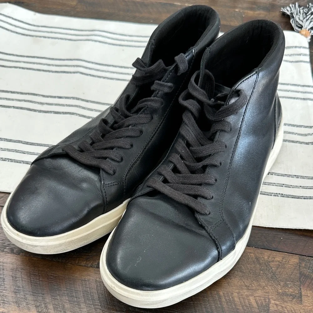 Cole Haan Black Leather Men's Sneakers sz 12M